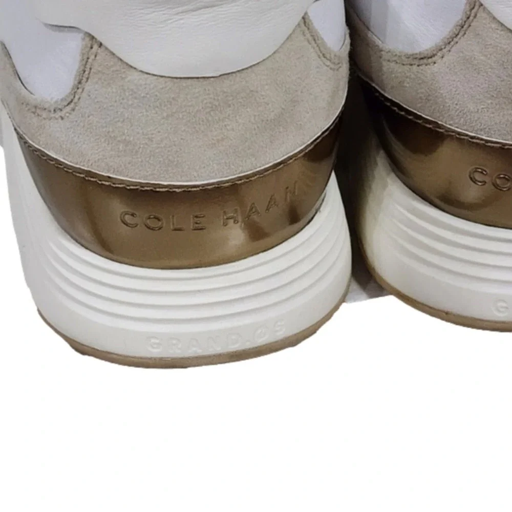 Cole Haan Grandpro white leather‎ crossover comfy sneakers women's size 11